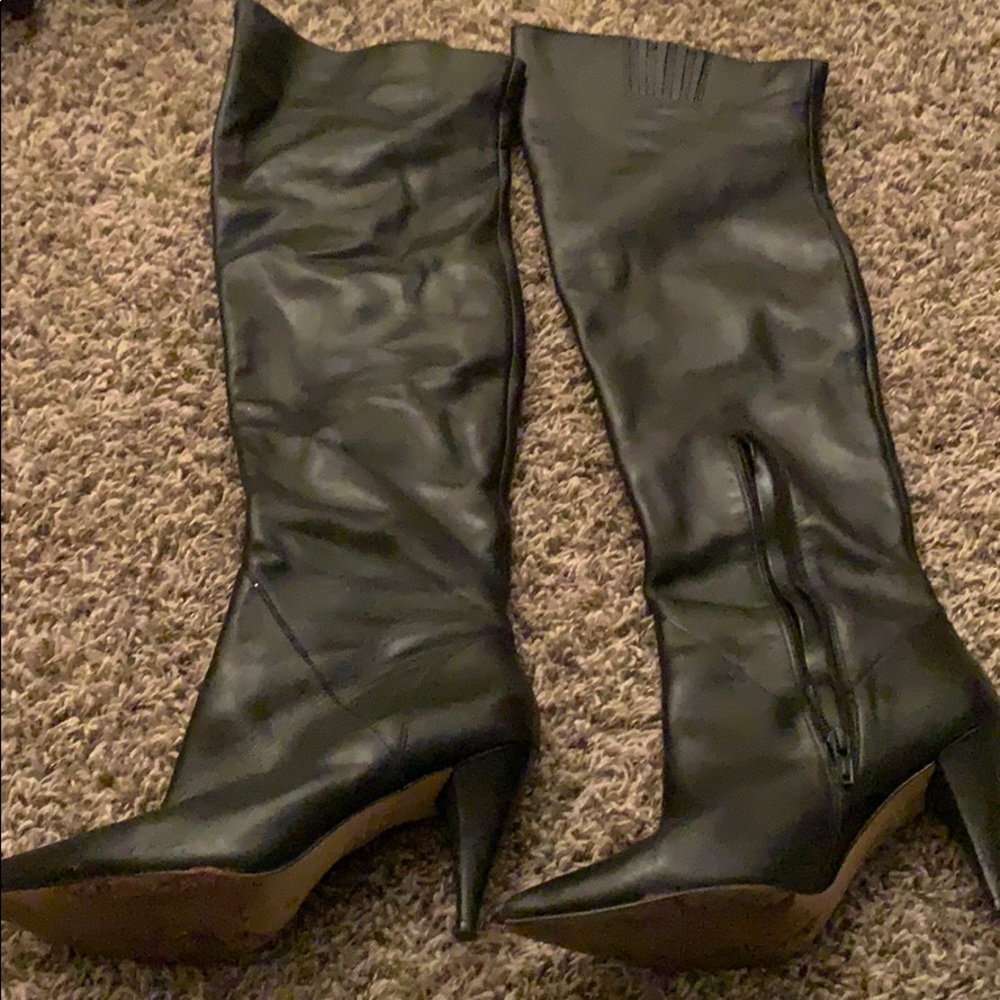 Black heels